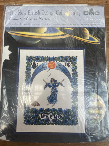 Virgo Counted Cross Stitch Kit by DMC