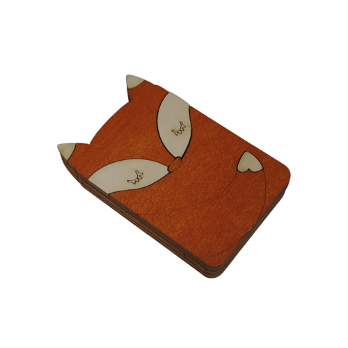 Wooden Needle Case Fox By Kind Fox