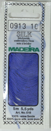Madeira Silk Embroidery Thread 5M: 0913