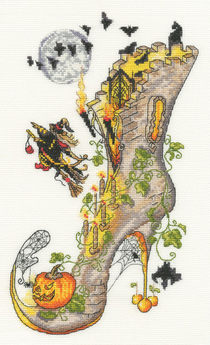All Hallows' Party Counted Cross Stitch Kit by Bothy Threads