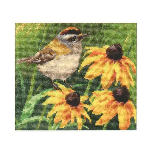 Goldcrest Counted Cross Stitch Kit by Alisa