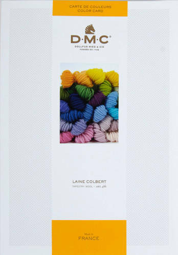 NEW DMC Tapestry Wool Shade Card - including the new 24 Colours