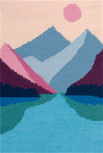 Lakes Tapestry Canvas only by DMC 