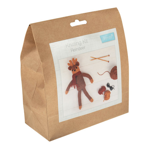 Reindeer Knitting Kit by Trimits