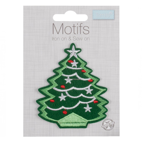 Christmas Tree Iron On Motif by Trimits