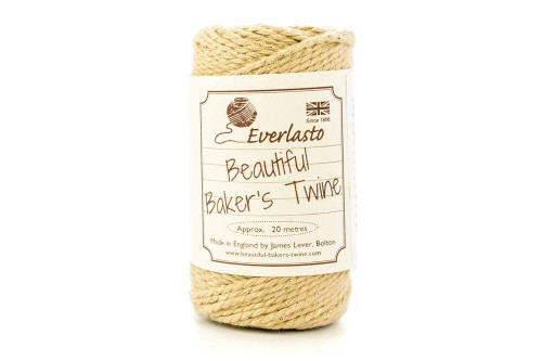 Gold Sparkle Bakers Twine 20m