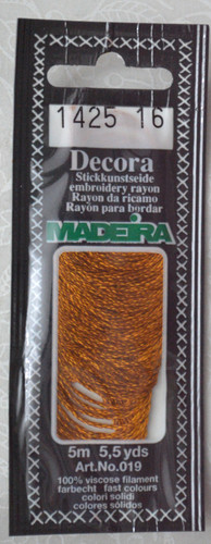 Madeira Decora No. 6 Embroidery Thread 5m: 1425