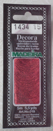 Madeira Decora No. 6 Embroidery Thread 5m: 1434