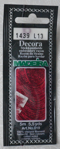 Madeira Decora No. 6 Embroidery Thread 5m: 1439