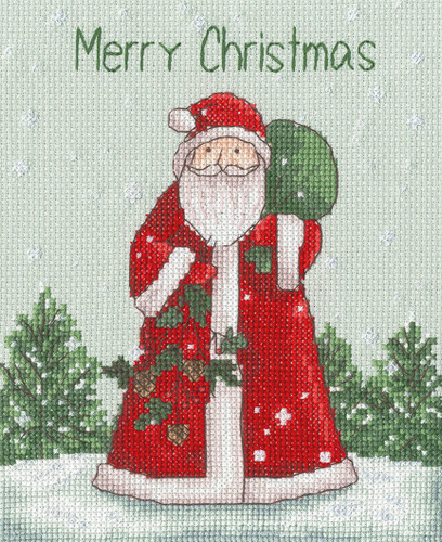 Ol' St Nick Counted Cross Stitch Kit by Bothy Threads