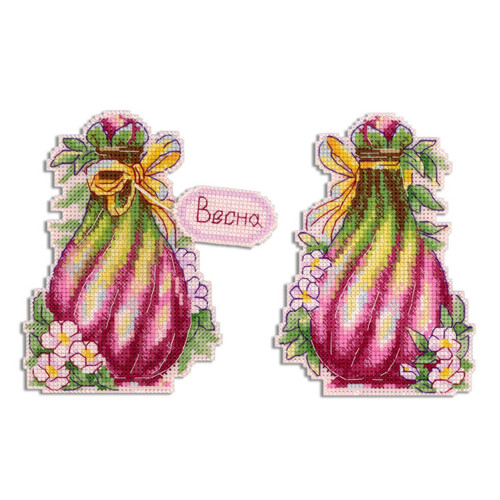 Spring Fragrance Counted Cross Stitch Kit by MP Studia