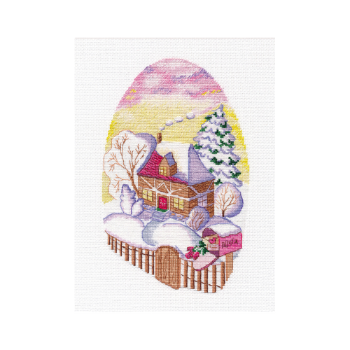 Winter Mood Counted Cross Stitch Kit by Oven
