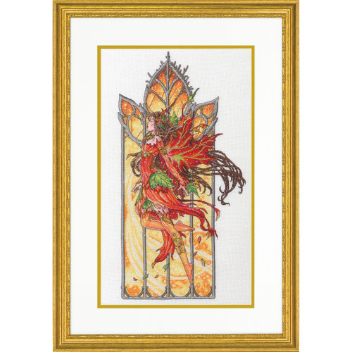 Dancing Autumn Fairy Counted Cross Stitch kit by Dimensions