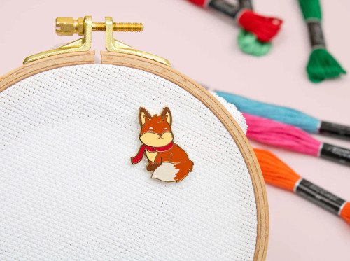 Chilly Fox Needle Minder by Luca-S