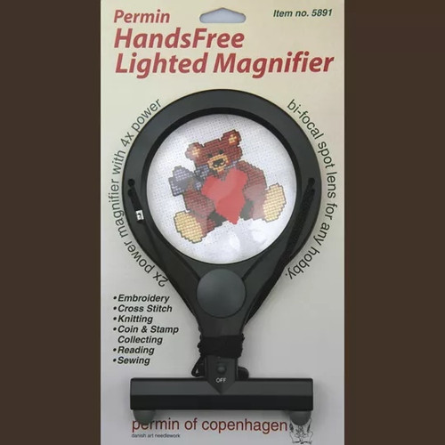 Hand Free Magnified with Light by Permin