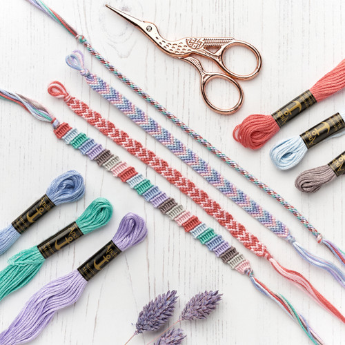 Friendship Bracelet Kit: Pastel By Anchor