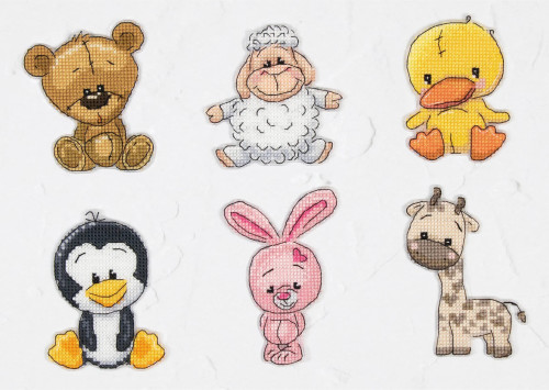 Friends 2 Toys Cross Stitch Kit by Luca-S