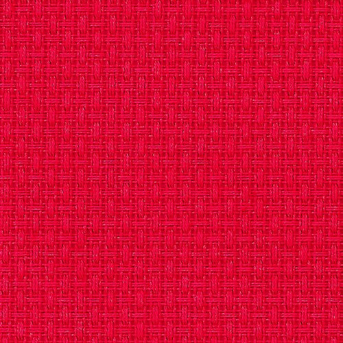  1 Offcut of 11 Count Aida in Christmas Red 53cm x 54cm