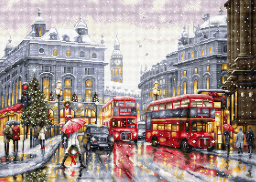 London Cross Stitch Kit by Luca S