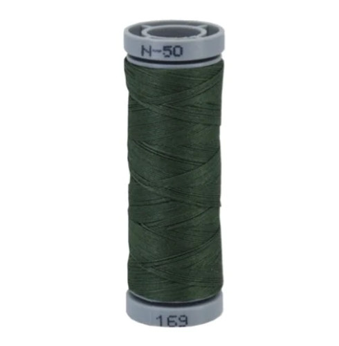 Presencia 50wt Cotton Sewing Thread - Medium Antique Green - 169