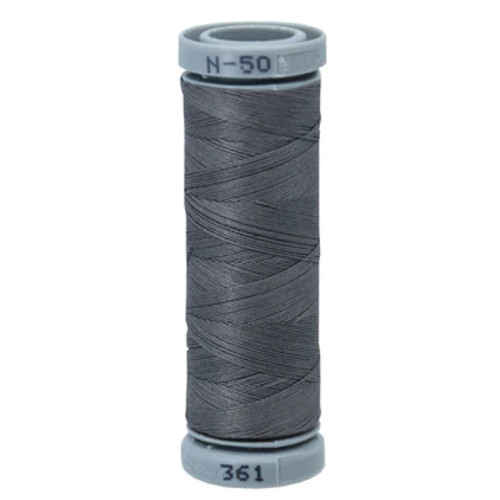 Presencia 50wt Cotton Sewing Thread - Dark Elephant Grey - 361