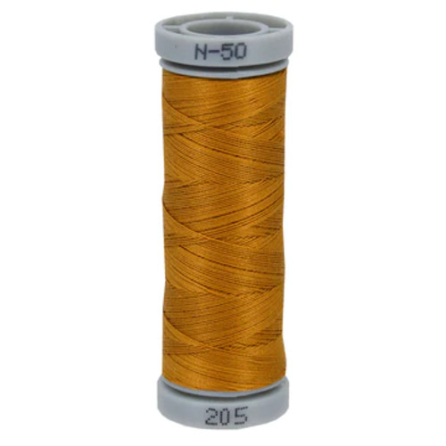 Presencia 50wt Cotton Sewing Thread - Medium Old Gold - 205