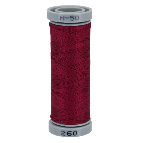 Presencia 50wt Cotton Sewing Thread - Very Dark Dusty Rose - 260