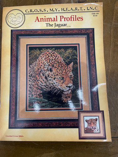 The Jaguar Cross Stitch Chart Booklet by Cross My Heart