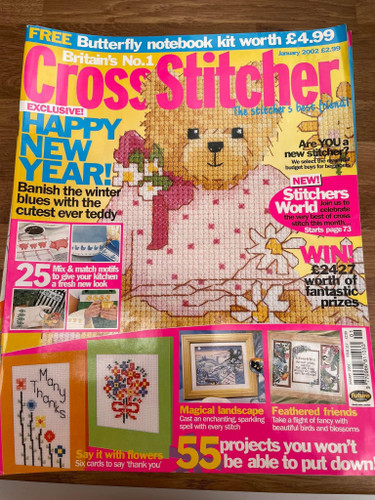 *Secondhand* CrossStitcher Magazine - Issue 117 - January 2002