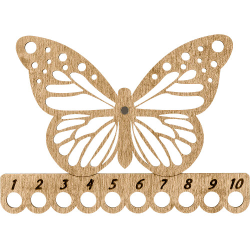 Butterfly Thread Organizer - Wooden Floss Organizer