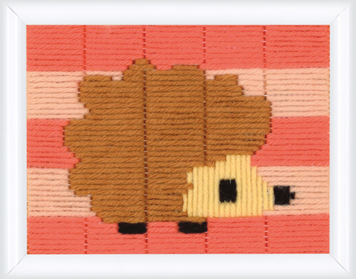 Little Hedgehog Long Stitch Kit by Vervaco