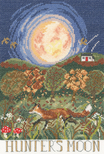 Hunter's Moon Counted Cross Stitch Kit by Bothy Threads