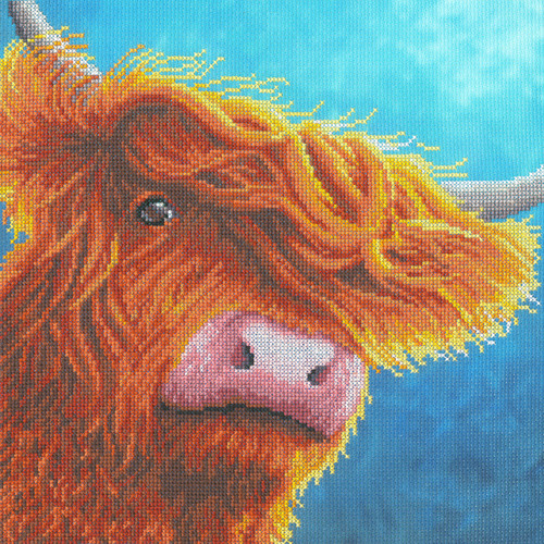 Highlander Counted Cross Stitch Kit By Bothy Threads