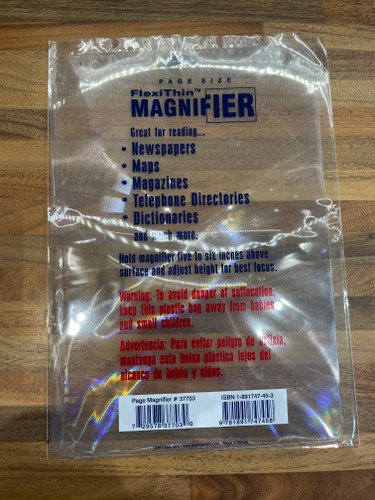 1 x Flexi-Thin Magnifier