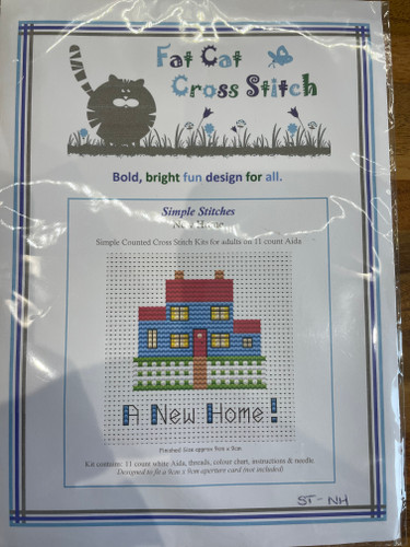 New Home Counted Cross Stitch Kit