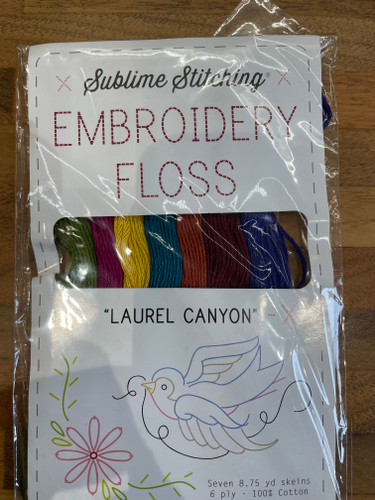 CHARITY - Sublime Stitching 7 x Embroidery Floss - Laurel Canyon