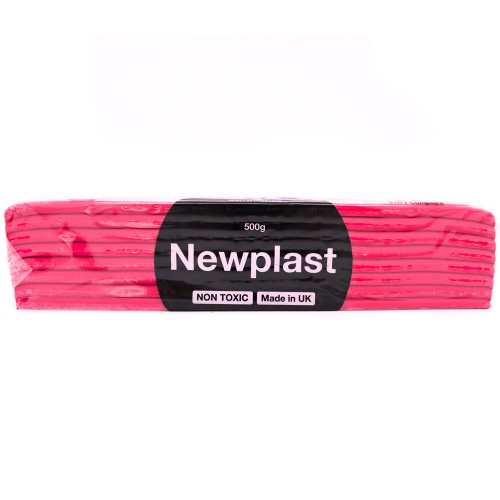 Newplast Modelling Clay Cerise 500g