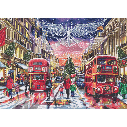 Regent Street Cross Stitch Kit by Letistitch