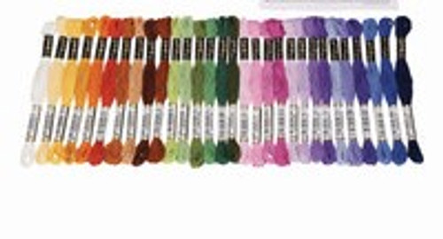 Spring 30 Skeins, Stranded Cotton Thread Assortment