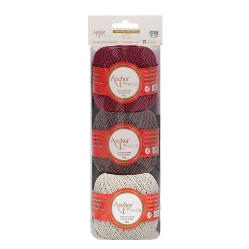 Ruby Necklace Freccia Crochet Yarn3 x 25g