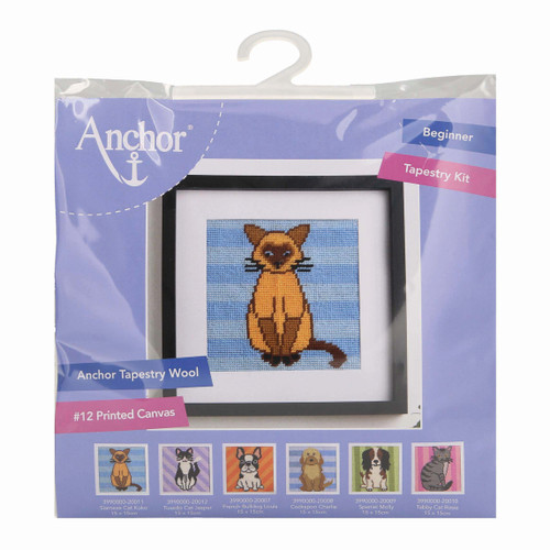 Siamese Cat Koko Tapestry Kit by Anchor