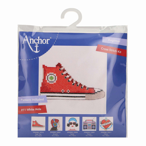 Style Collection High Top Counted Cross Stitch Kit by Anchor