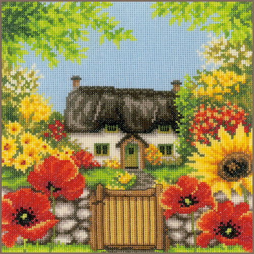 Summer: Four Seasons Counted Cross Stitch Kit by Vervaco