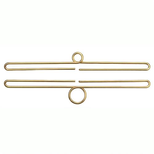 Oslo Bellpull Pair 20cm Bell Pull Hangers Kit by Permin