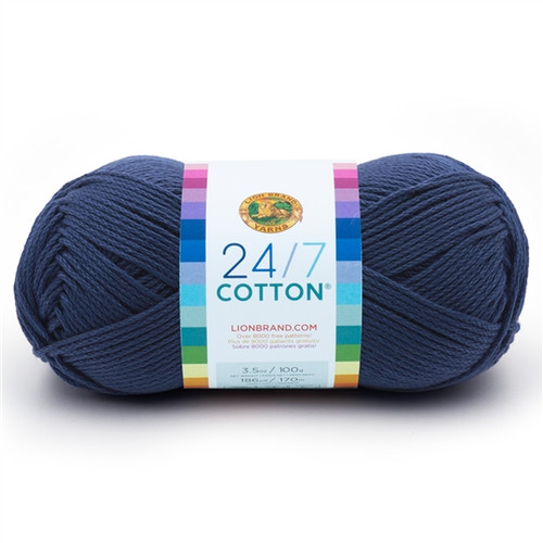 3 x 100g 24/7 Cotton - Cotton Yarn By Lion