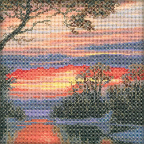 Morning Counted Cross Stitch Kit by RTO