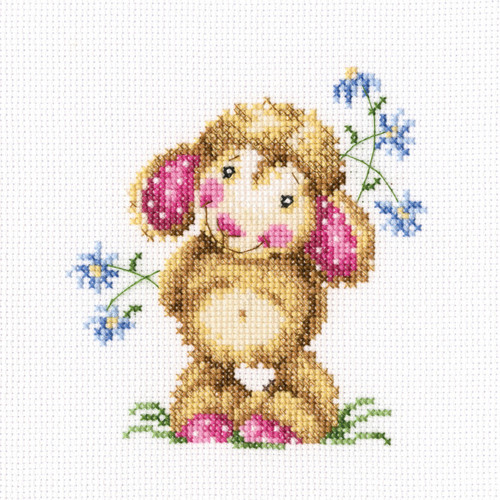 Daisies For A Gift Counted Cross Stitch Kit by RTO