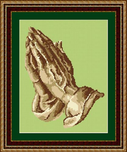 Praying Hands Tapestry Kit