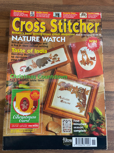 *Secondhand* CrossStitcher Magazine - Issue 36 - November 95