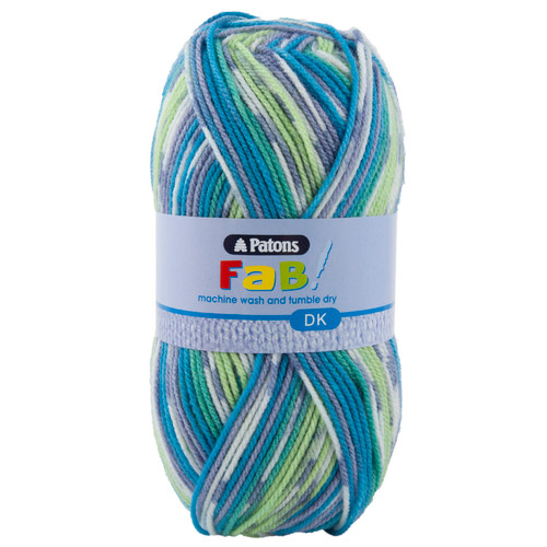 Crochet/Knitting Yarn: Fab: Double Knitting: 1 x 100g: Aqua Colour